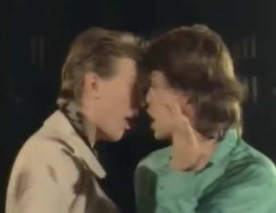 Dave Bow and Michael Jaggson dance in street to actual good song (what could have been )