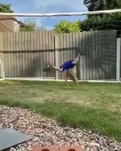 Goalie training