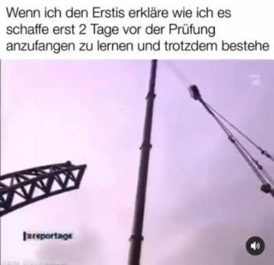 Ersties verstehen nicht