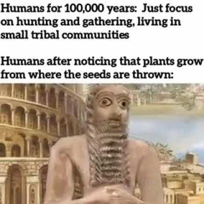 Humanity moment