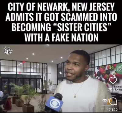 Nithyanada’s Kailasa scammed the city of Newark, USA