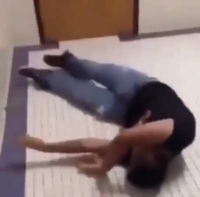 bathroom body slam