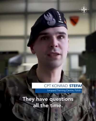NATO members and partners equip and train Ukrainian military to help Ukraine defend against Russia's aggressive war