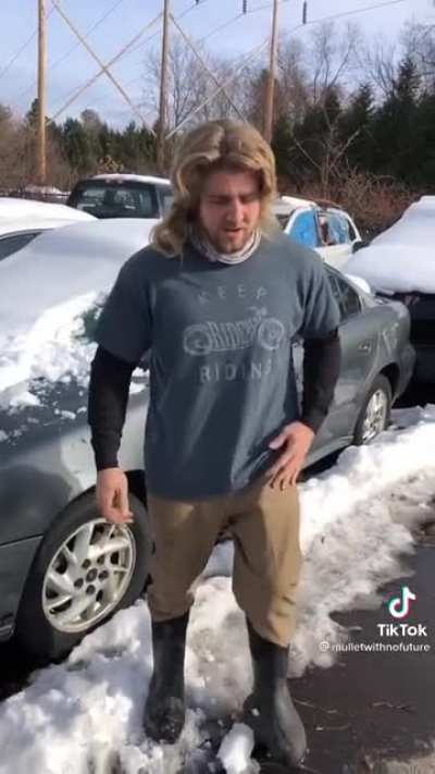 Snow removal the easy way