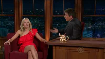 Craig Ferguson Tells Kristen Bell to Take Her Dress Off