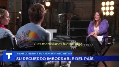 ¡SU DEBILIDAD! Ryan Gosling, FANÁTICO del helado y las medialunas argentinas