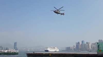 camera shutter speed and frame rate match helicopter`s rotor