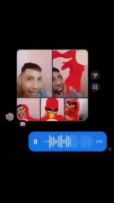 The angrybird has taken control