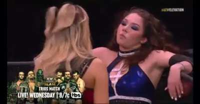Getting a Bit Feisty against Allie