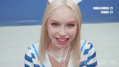 It is hard to imagine a more perfect cumslut than her