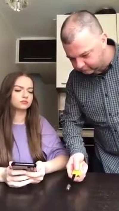 She didn't see it coming