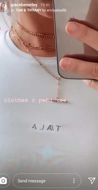 Latest insta story- damn.