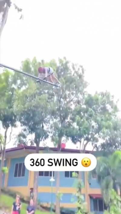 A full 360 swing