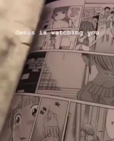 He’s watching