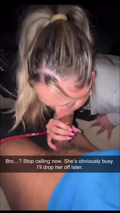 Stop disturbing her