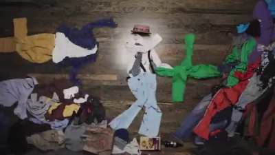 Laundry fight stop motion!