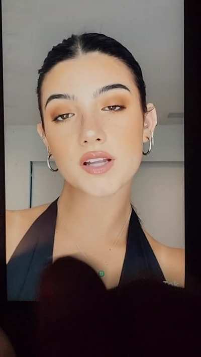 Cum tribute for Charli 🥵 Kik: jbrwood4