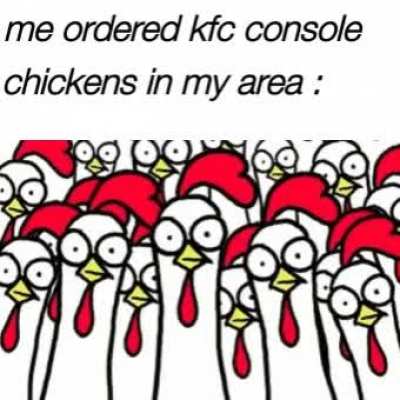 *Sad chickens noises*