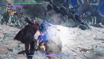 Kicked the shit out of vergil