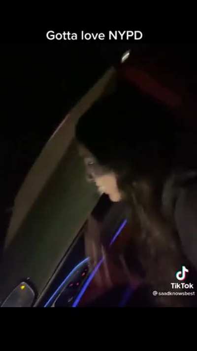 Cop passes the vibe check