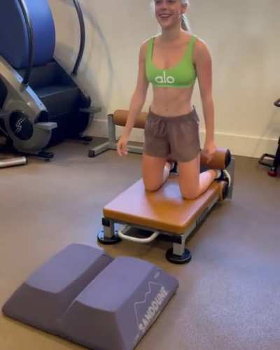 Kiki in the Gym