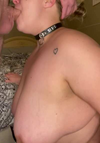 He’s always there to “encourage” me to take him deeper and hold it longer 🤤