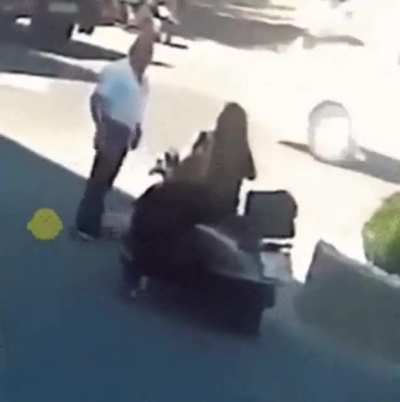 To not run the guy over