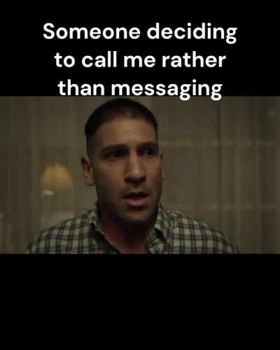 I hate calls