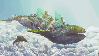 Here is a Whale I made in Minecraft that was later animated by JoeBricksy!