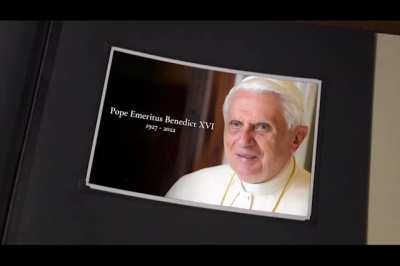 Pope Benedict has died