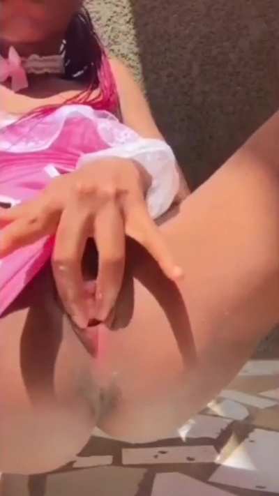 My little pink hole