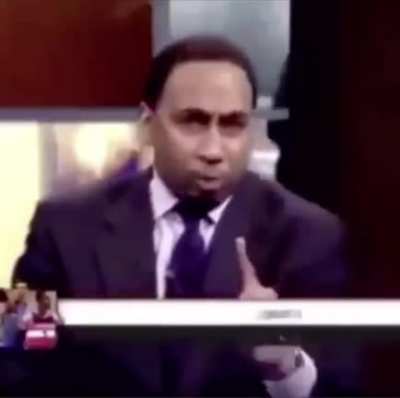 Not sure if this has been posted yet, but here’s Stephen A. Smith.