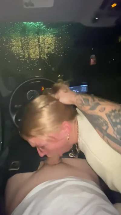 Thanking him for the ride