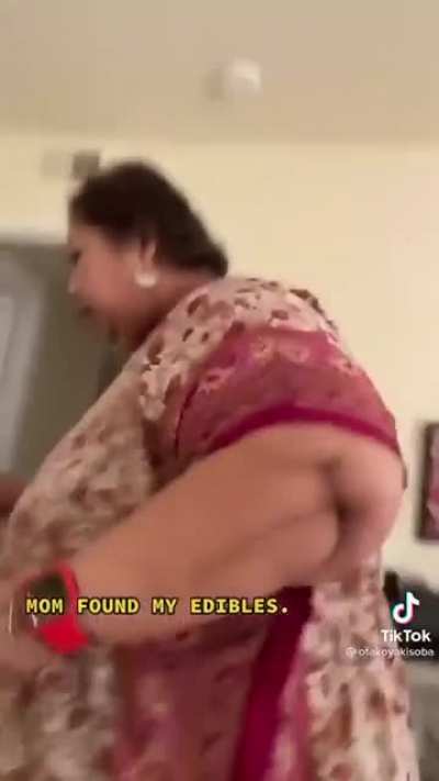 to lie to his mom.