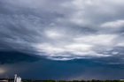 🔥 wavy sky. Rare natural phenomena. Timelapse.