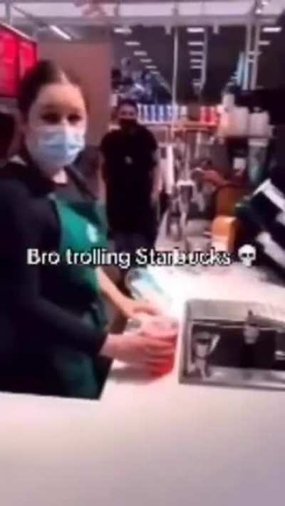 Dude throws ice water for no reason 