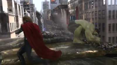 Recently re-watched The Avengers and its crazy to think this scene was almost cut!