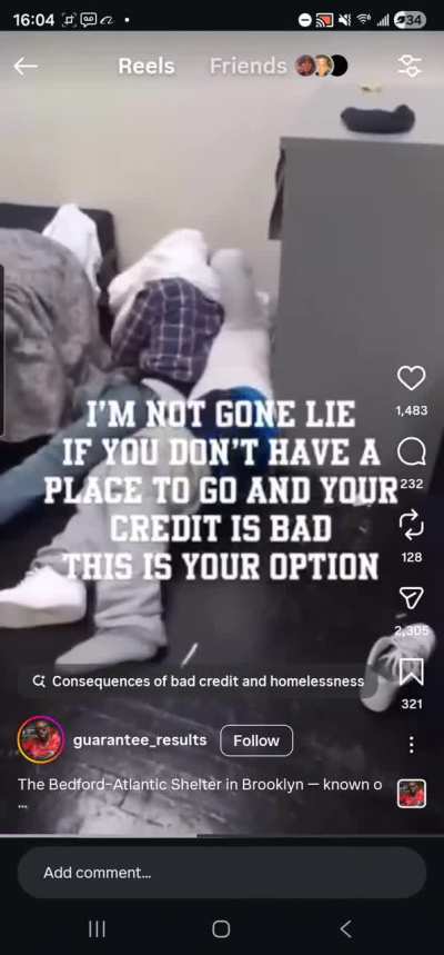 This shelter has department of Homeless Services Police and stupidness still happens in it. The Shelter is Atlantic Armory at 1322 Bedford Avenue. This is why people choose the streets or trains sometimes