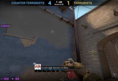 when you mess up a smoke but gaben has your back