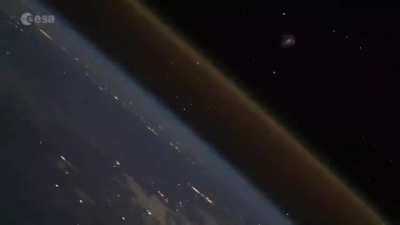 How Rocket Launch from ISS looks like