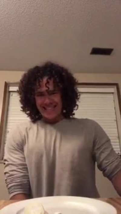 WCGW swallowing an entire hard boil egg at once