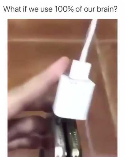 Don't try at home.