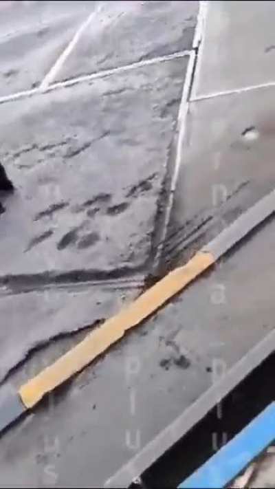 Additional footage of drone strike on the Novorossiysk port area. Allegedly the oil transshipment terminal, which has been hit at 44.73245, 37.77314