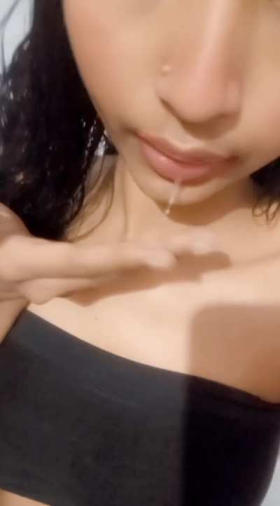 Being naughty for you guys while my boyfriend was sleeping next to me I felt such a rush of emotions 🙈