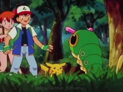 Pokemon tá meio diferente 