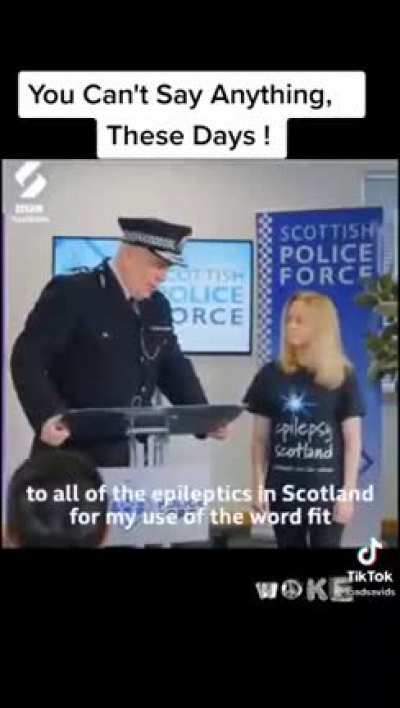 You can't say anything these days