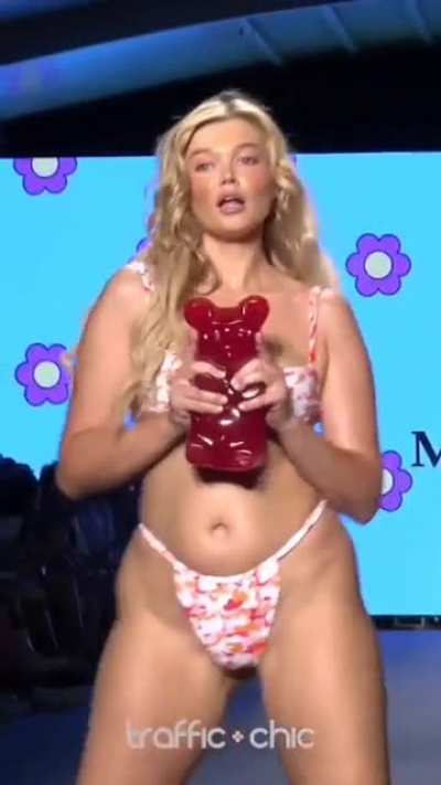 The way she gobbles it