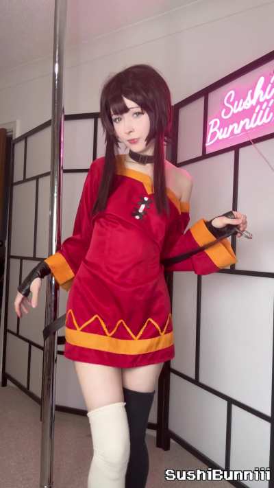 Ready to make some explosions? (Megumin cosplay by me)