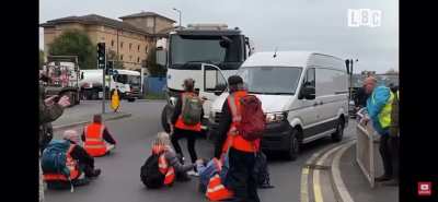 POS make father lose job interview by blocking road