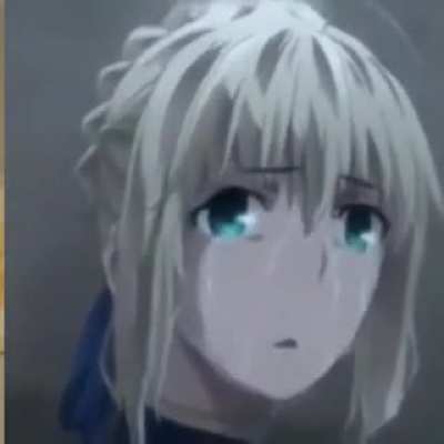 Saber sings Dame Da Ne... again....